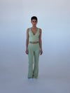 Ultimate v-neck top - Matcha
