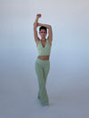 Ultimate v-neck top - Matcha