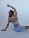 Crossback bra - Sky