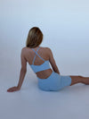 Crossback bra - Sky