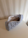 Honey large toiletry bag – Light blue/white Stripes