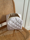 Honey large toiletry bag with pattern - Off white
