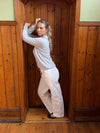 Thora straight pants - off white