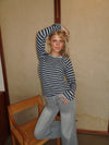 Josa striped knit -  Blue/brown