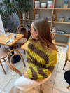 Elowen knit - Green/brown