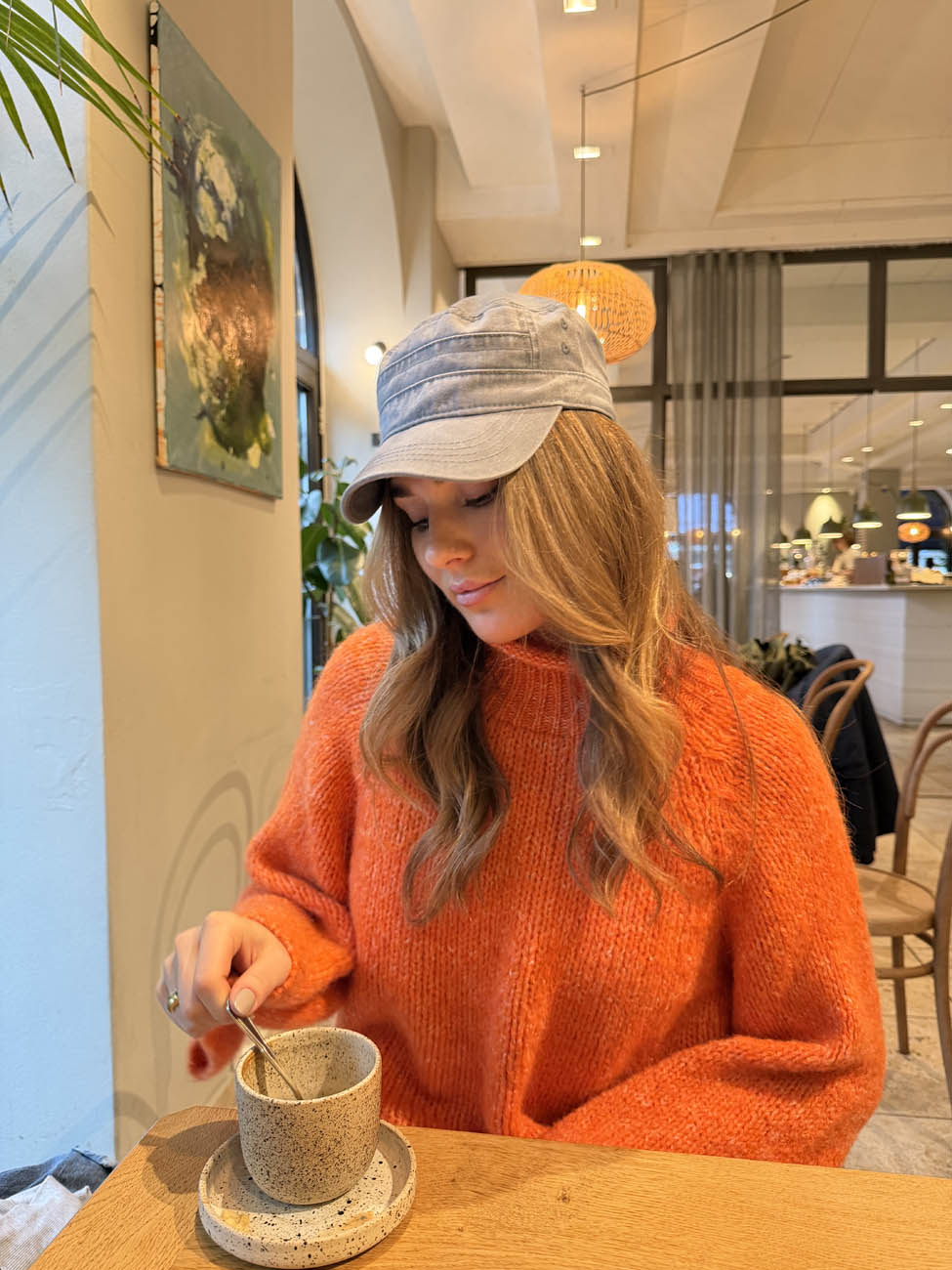 Aire knit - Orange