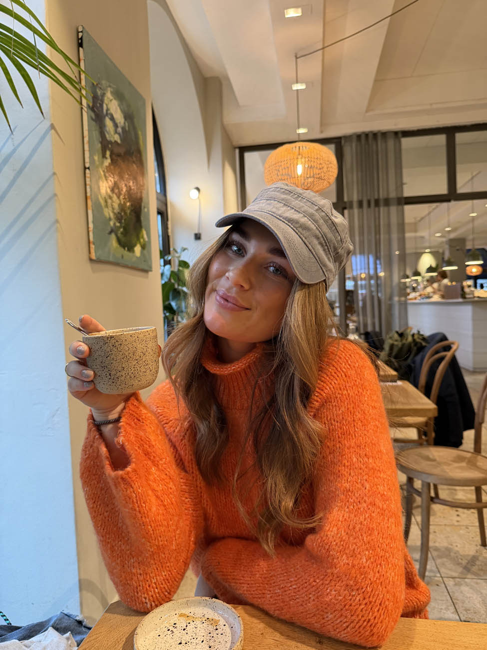 Aire knit - Orange