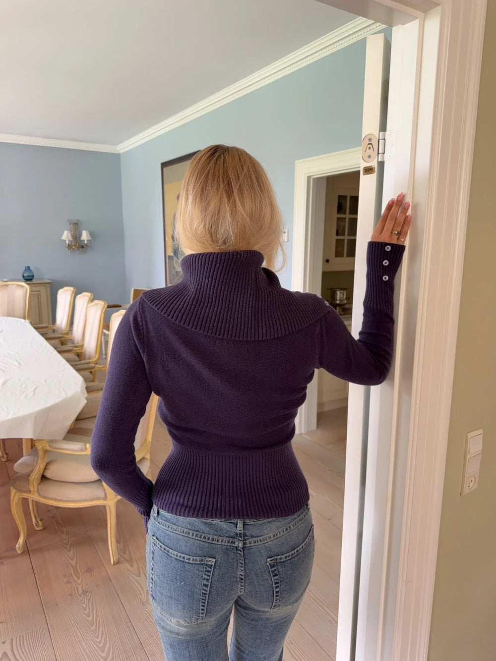 Haydith knit blouse - Purple