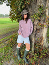 Orla knit blouse - Light purple
