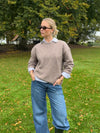 Orla knit blouse - Taupe