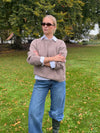 Orla knit blouse - Taupe