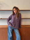 Lunuda knit sweater – Purple