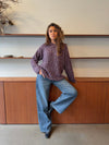 Lunuda knit sweater – Purple