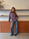 Lunuda knit sweater – Purple