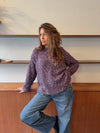 Lunuda knit sweater – Purple
