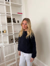 Genevieve oversized knit - Navy