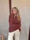 Lunuda knit sweater – Rust/orange