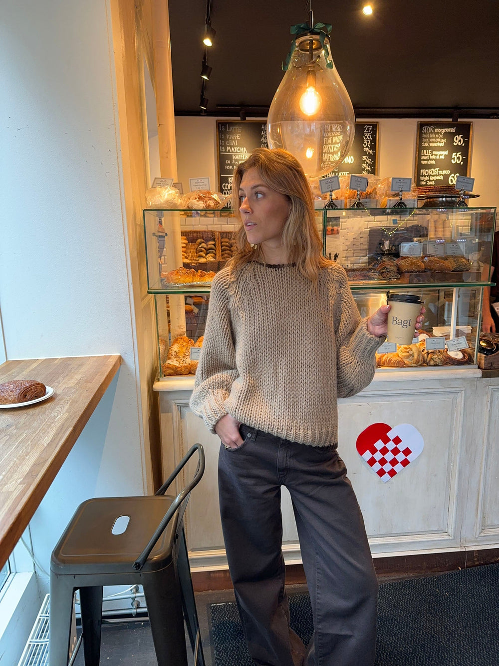 Lilou knit - Beige/brown