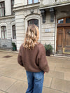 Zuzanna mohair knit - Brown