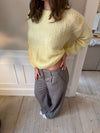 Genevieve oversized knit - Yellow