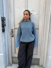 Silkeline turtleneck - Blue