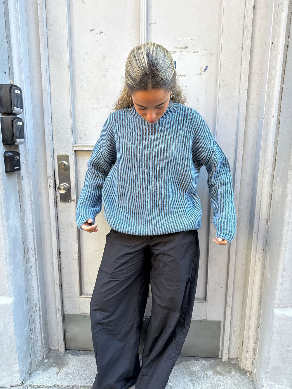 Silkeline turtleneck - Blue