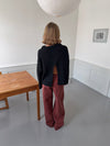 Cholana knit with open back - Black