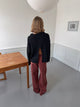 Cholana knit with open back - Black