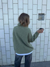 Idun knit with turtleneck - Khaki