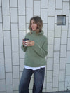 Idun knit with turtleneck - Khaki
