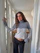 Swela knit with turtleneck - Blue