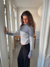 Swela knit with turtleneck - Blue