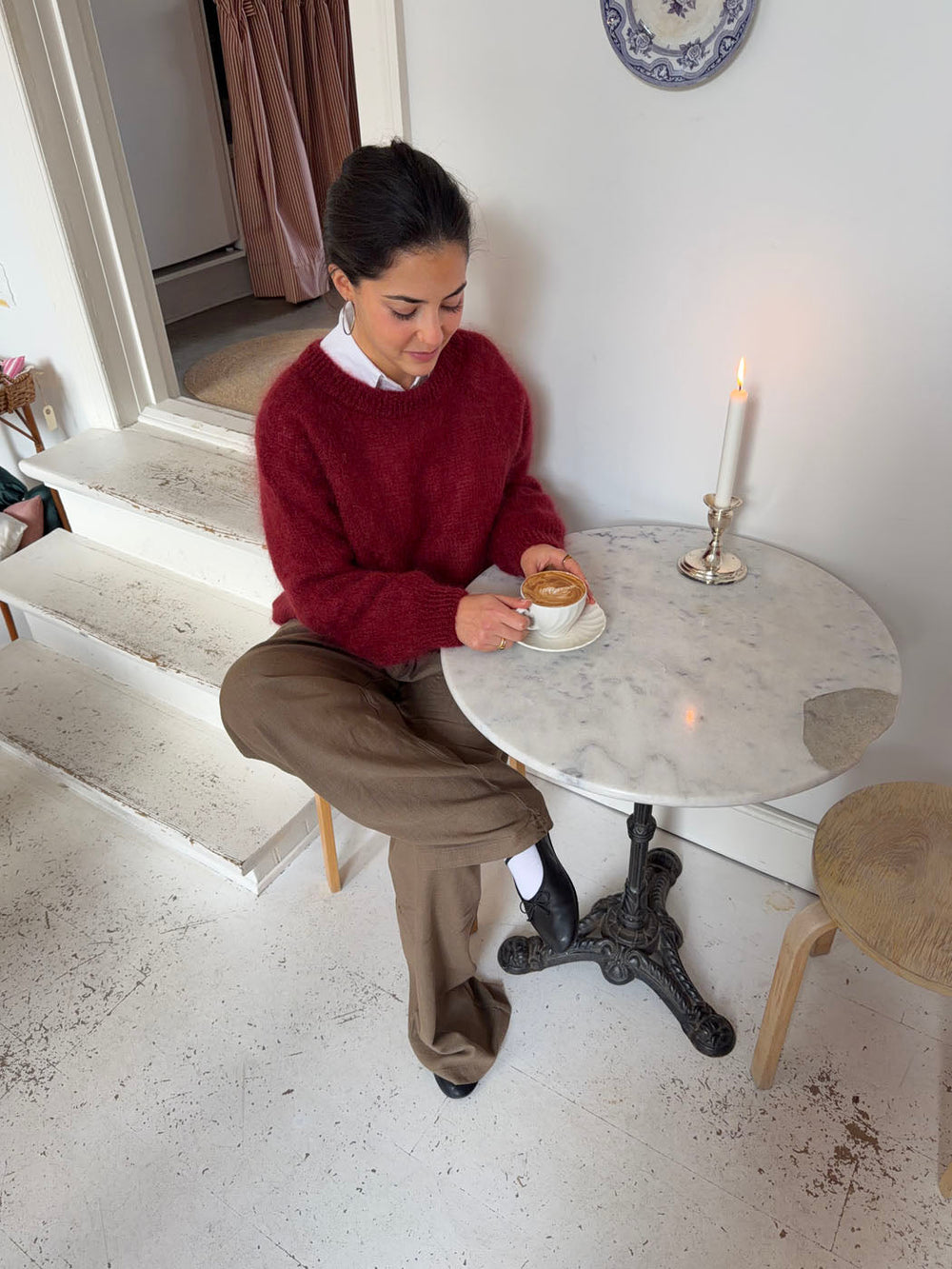Benny knit - Red