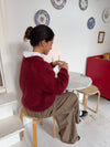 Benny knit - Red