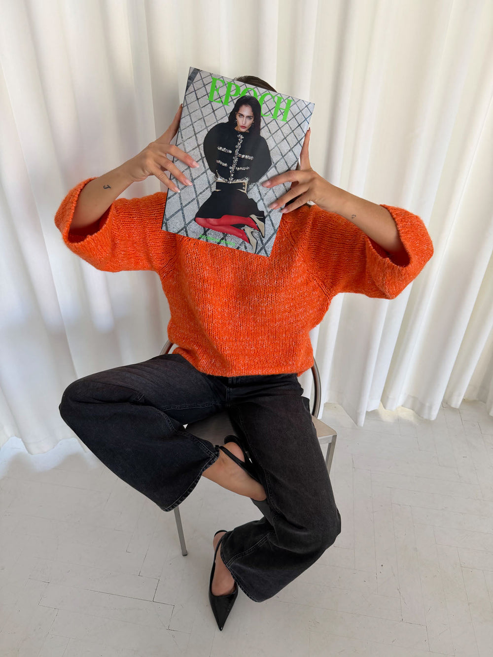 Aire knit - Orange