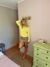 Beatrice knitted sweater – Yellow