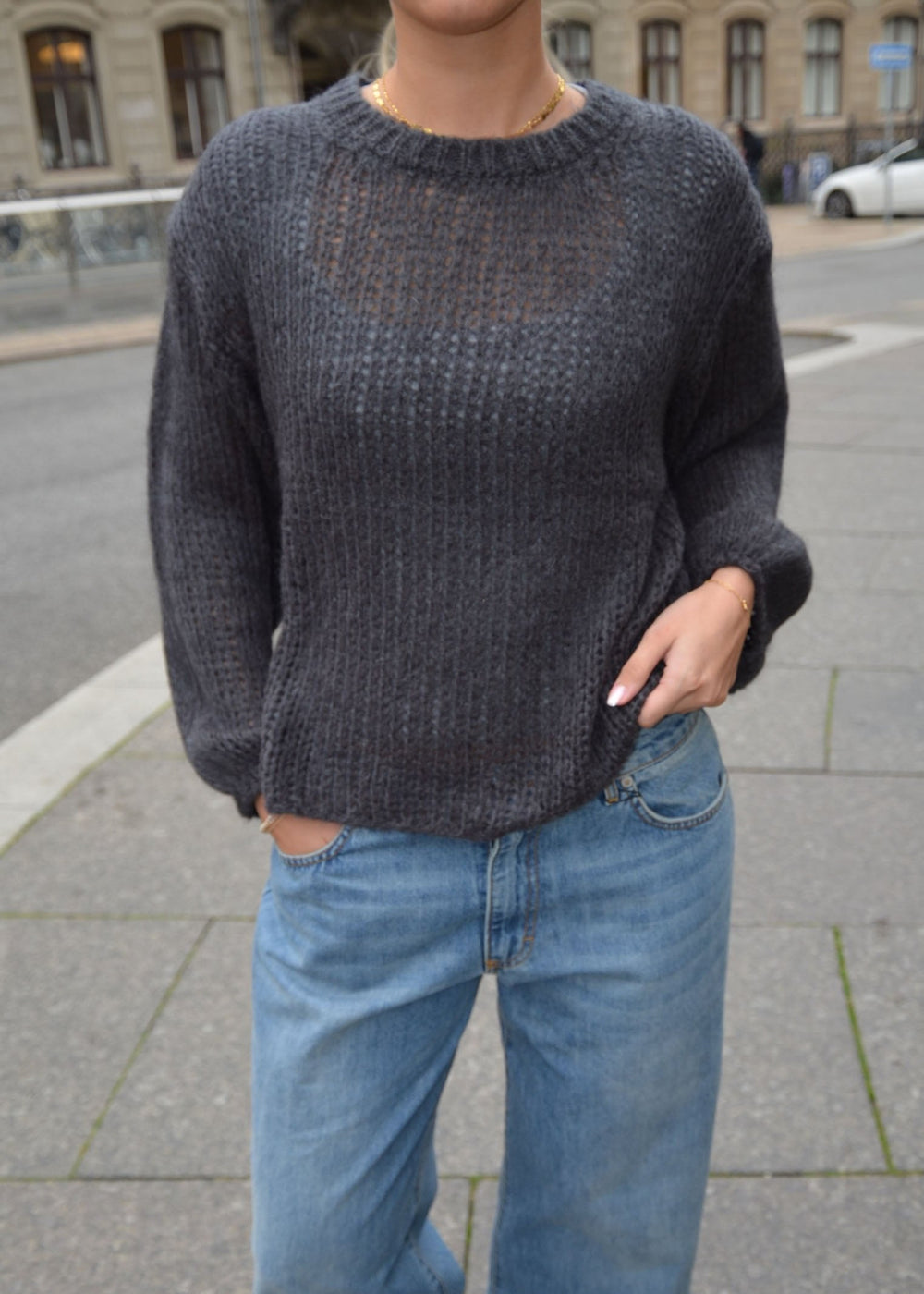 Ina knit - Dark grey