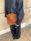 Fiala bag in suede - Brown