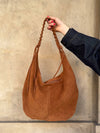 Fiala bag in suede - Brown