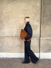 Fiala bag in suede - Brown