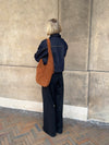 Fiala bag in suede - Brown