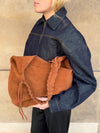 Fiala bag in suede - Brown
