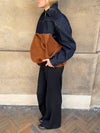 Fiala bag in suede - Brown