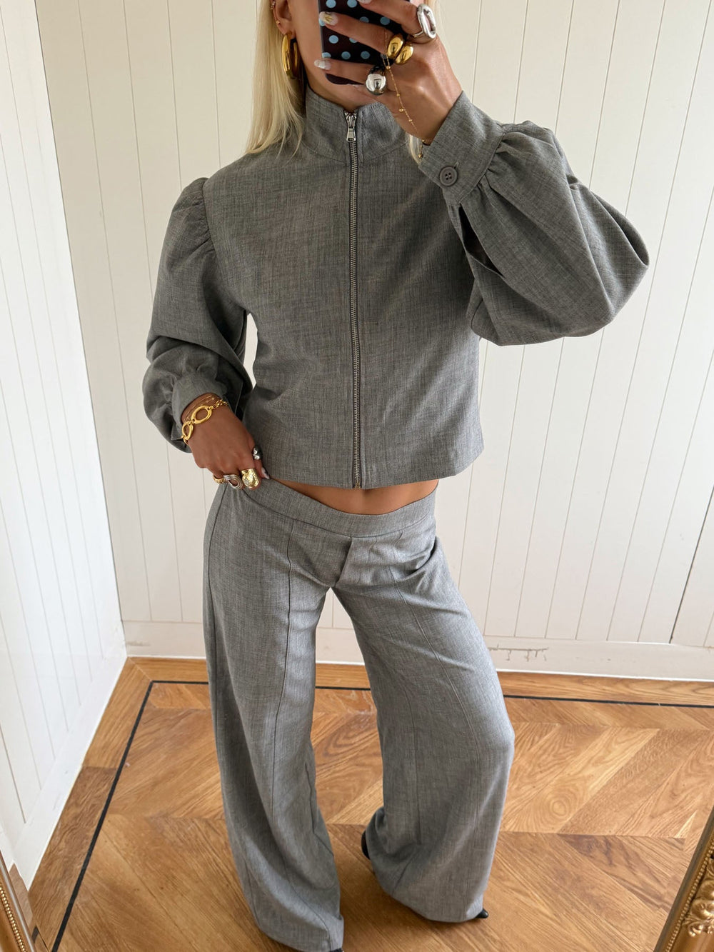 Scandivv suit jacket - Grey