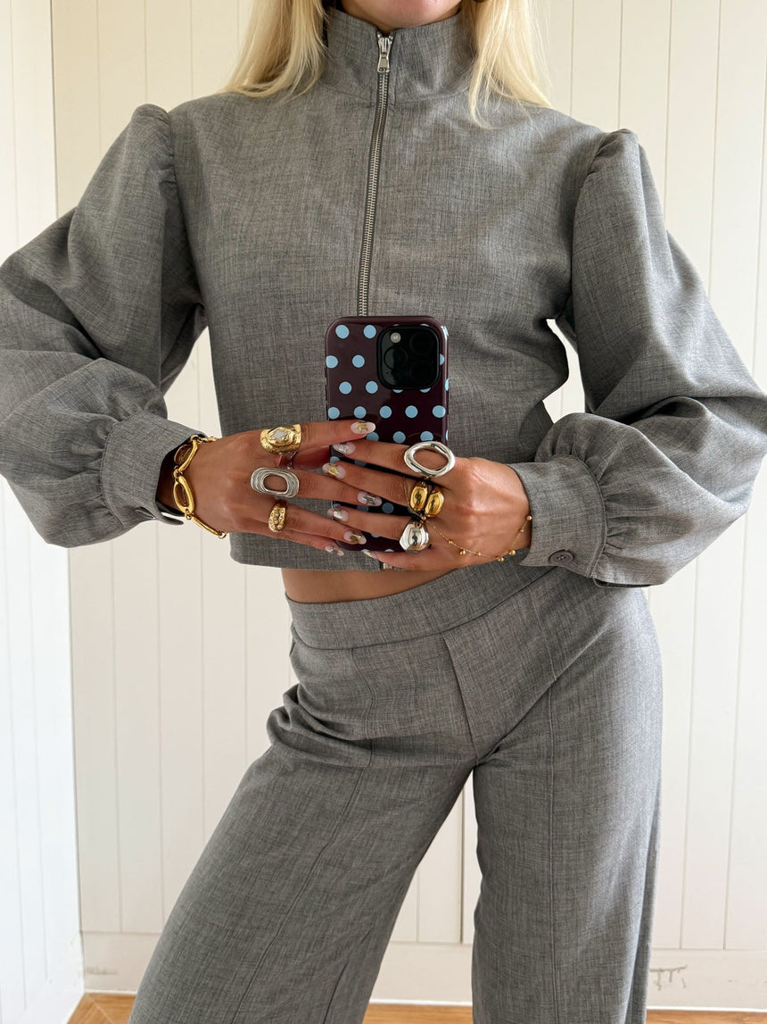 Scandivv suit jacket - Grey