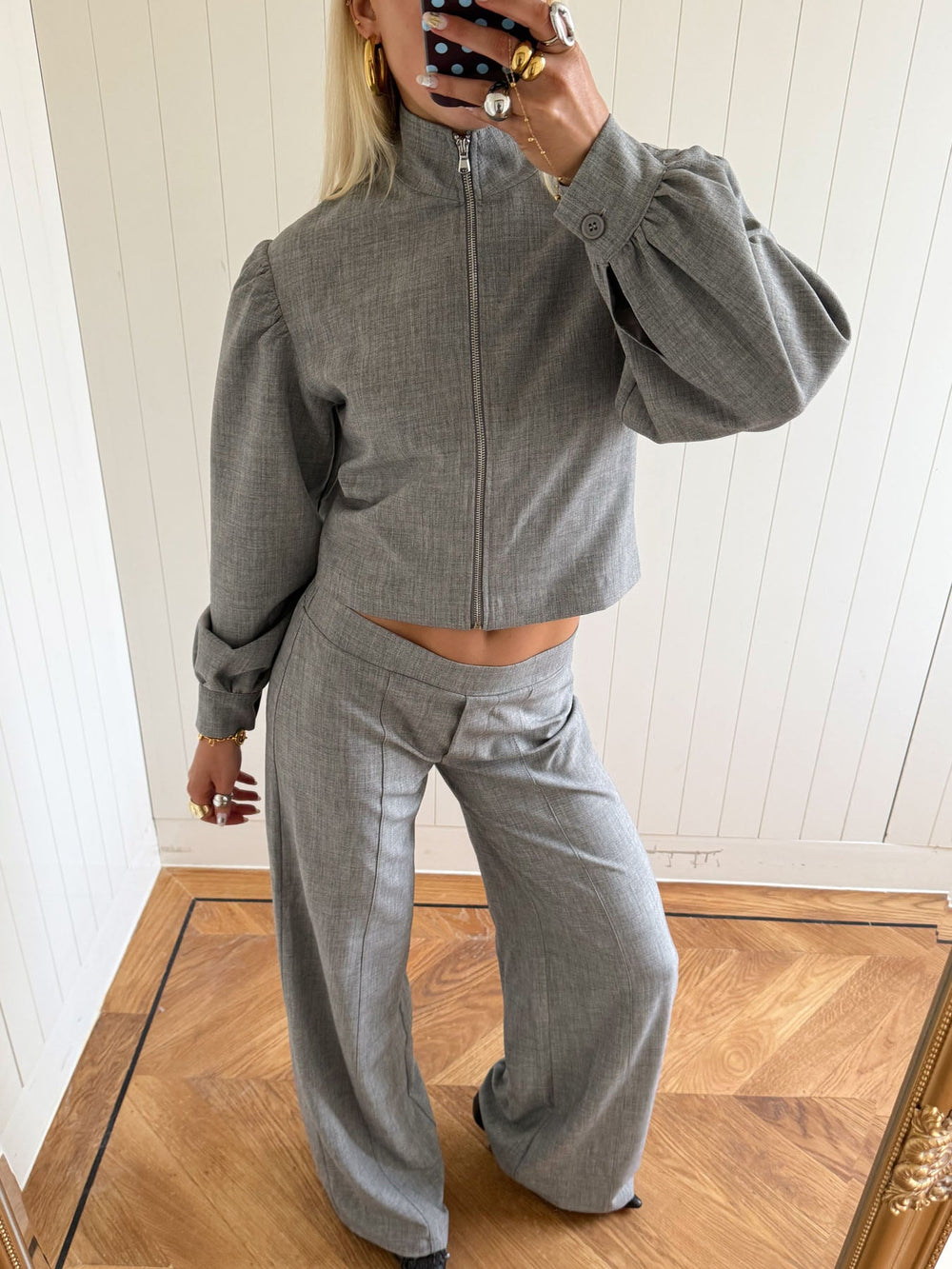 Scandivv suit jacket - Grey