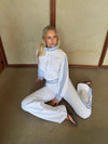 Isabelle sweatshirt - White/blue