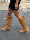 Justina tall boots - Camel