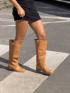 Justina tall boots - Camel
