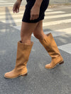 Justina tall boots - Camel